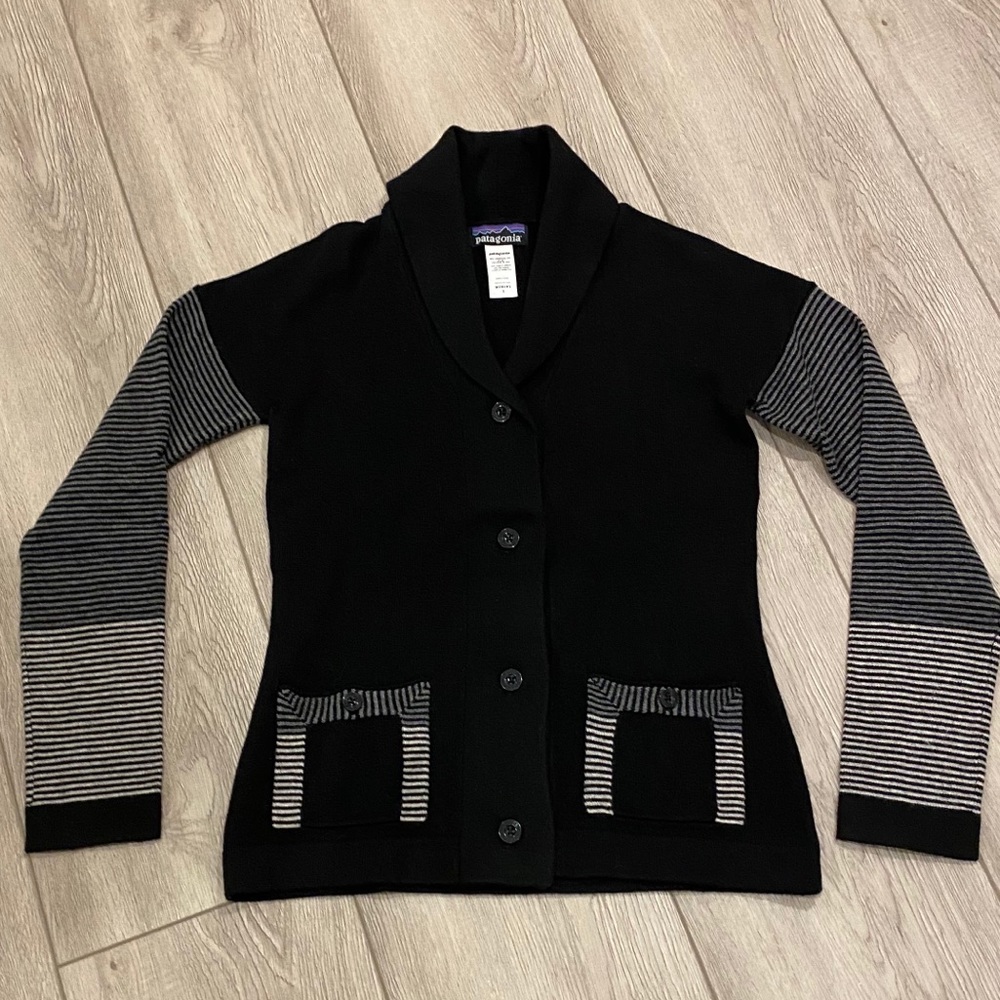 Patagonia Women’s Wool Cardigan Sweater Sz S